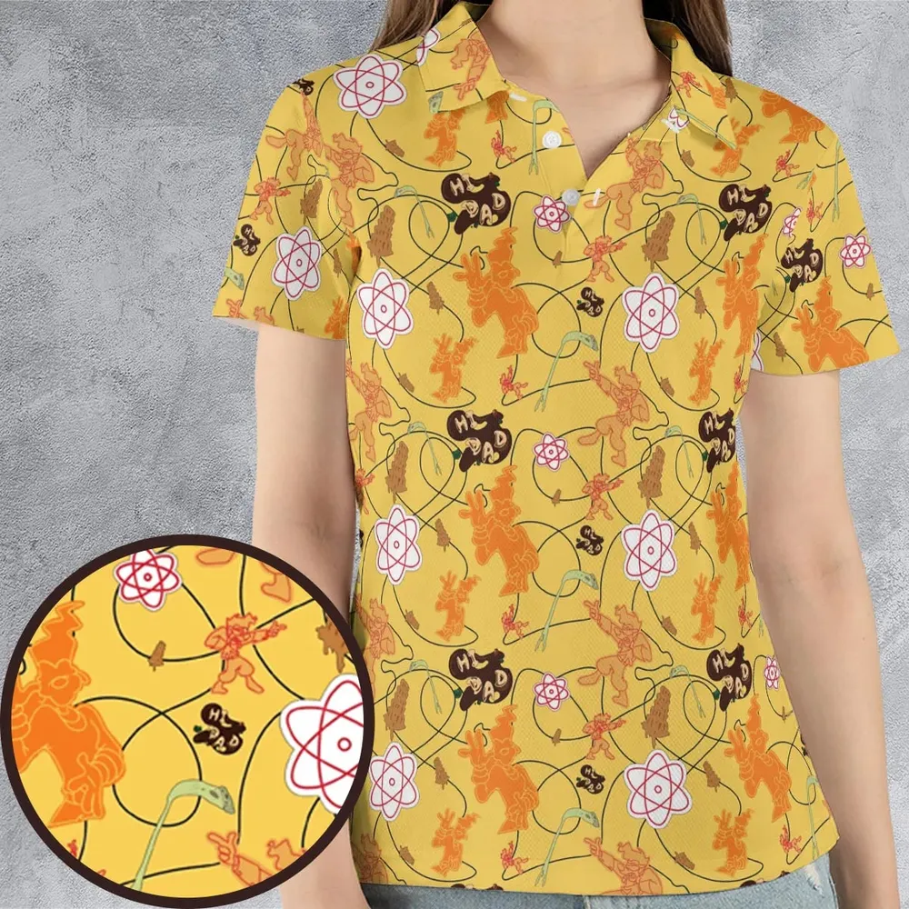 Powerline Concert Goofy AOP Men/Women Polo Shirt - 4