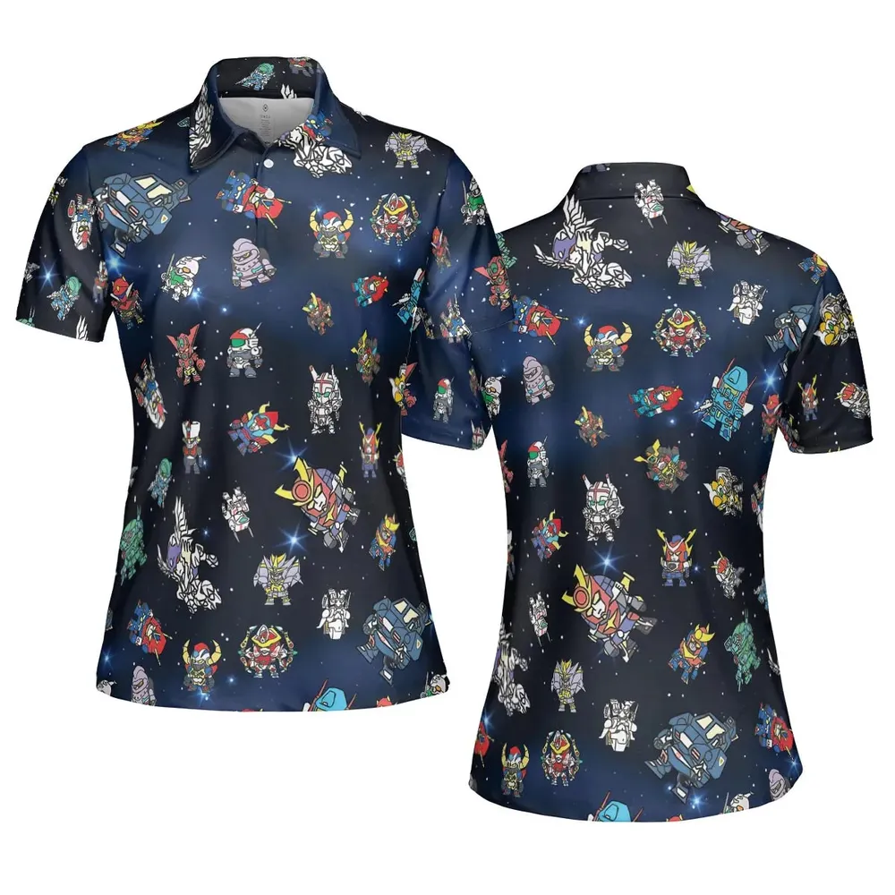 Shogun Warriors Toys AOP Men/Women Polo Shirt - 5