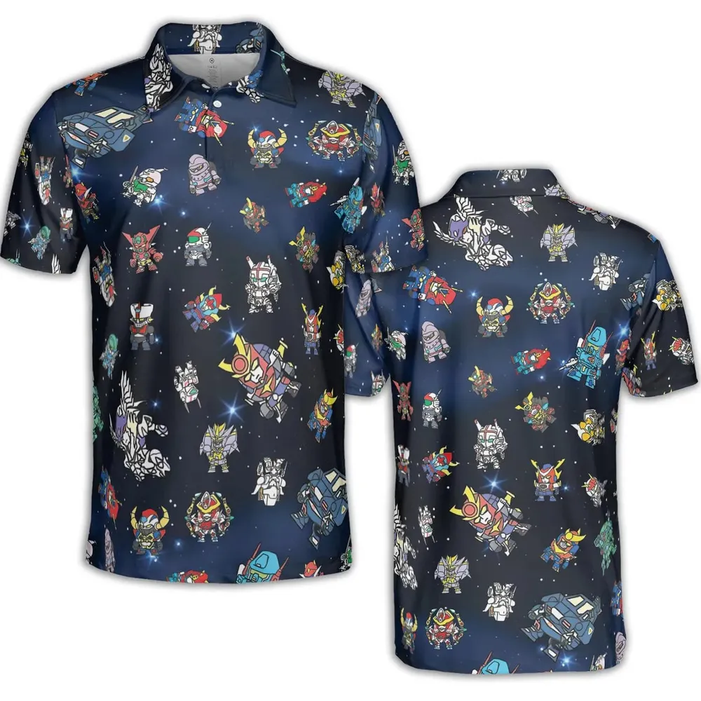 Shogun Warriors Toys AOP Men/Women Polo Shirt - 2
