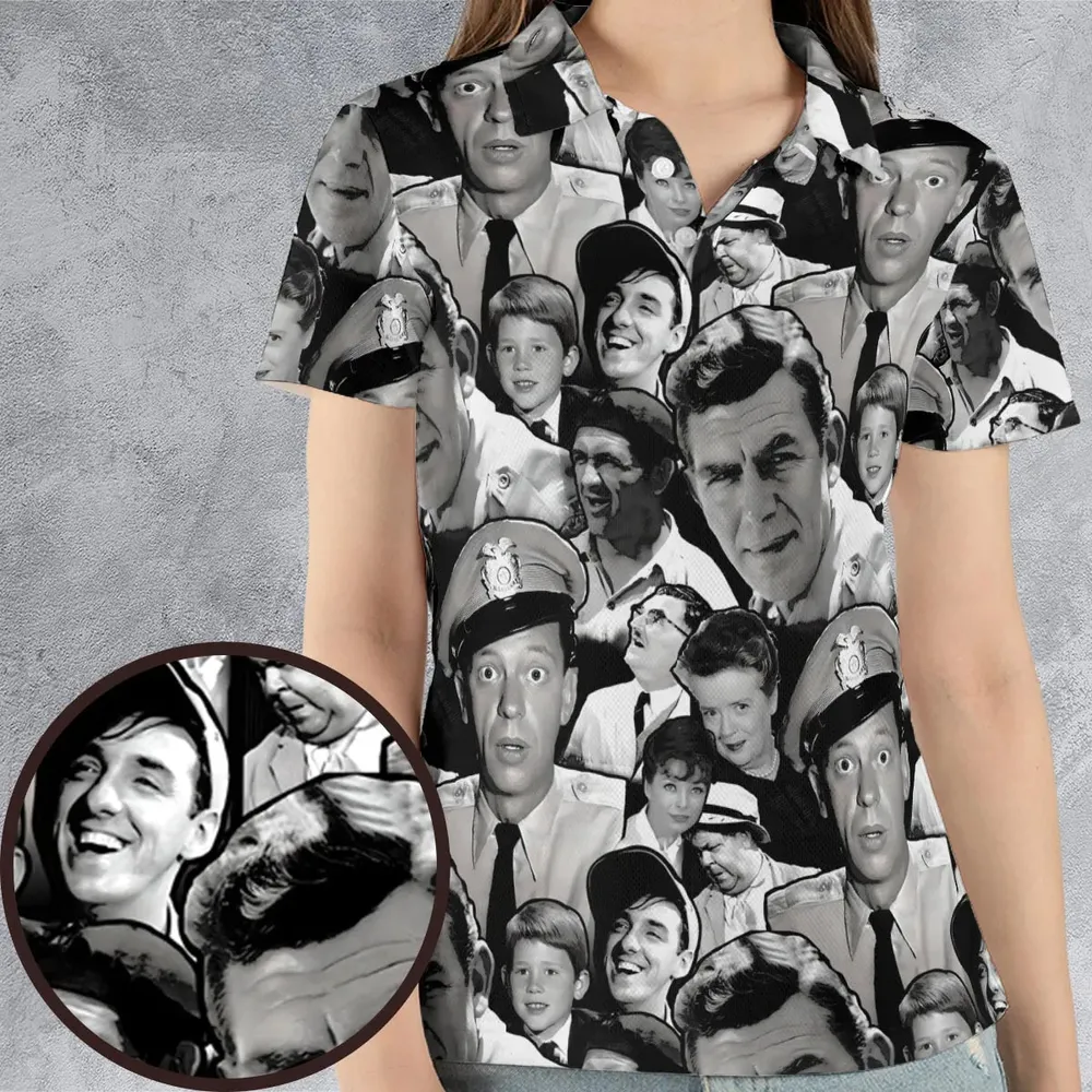 Mayberry The Andy Griffith Show AOP Men/Women Polo Shirt - 4