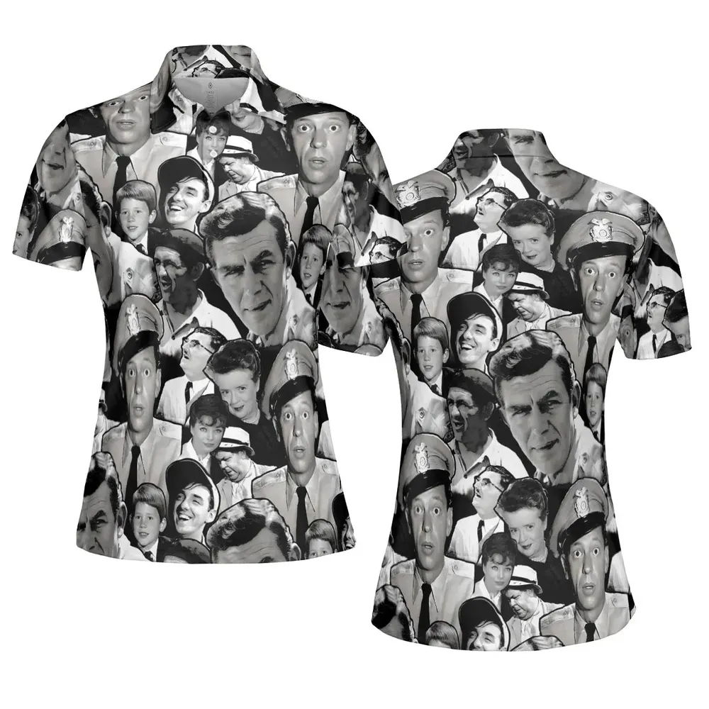 Mayberry The Andy Griffith Show AOP Men/Women Polo Shirt - 5