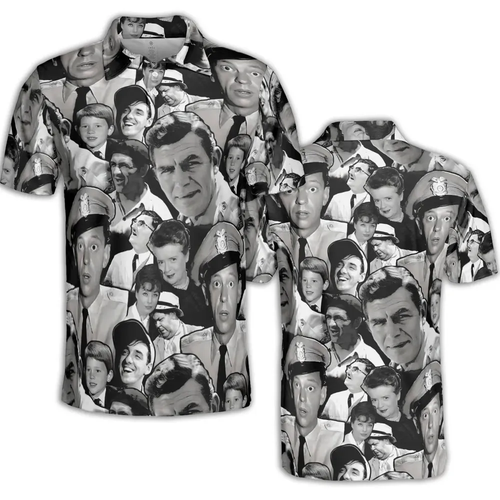 Mayberry The Andy Griffith Show AOP Men/Women Polo Shirt - 2