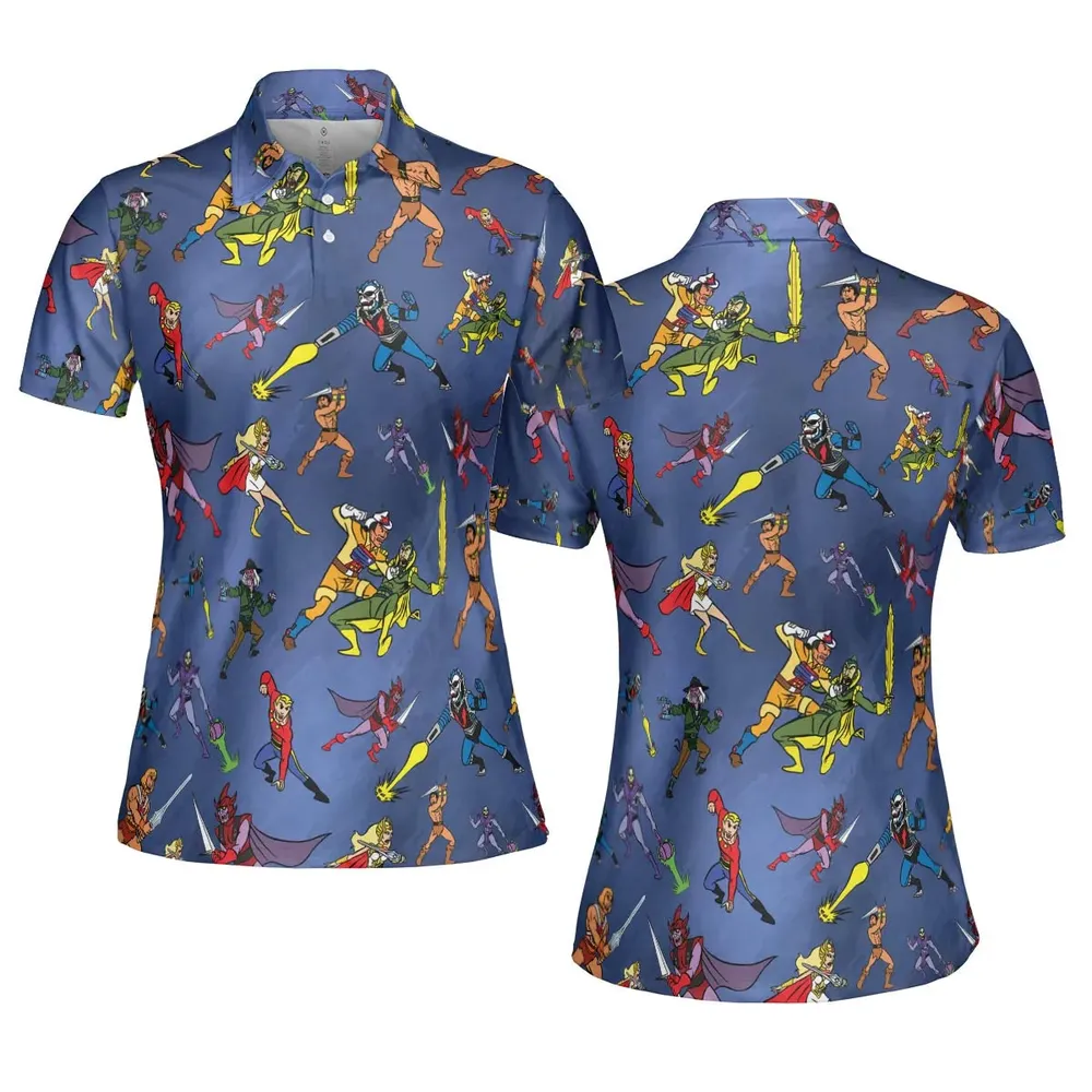 Filmation Battle Royal AOP Men/Women Polo Shirt - 5