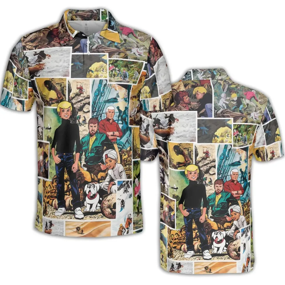 Quest's Adventure AOP Men/Women Polo Shirt - 2