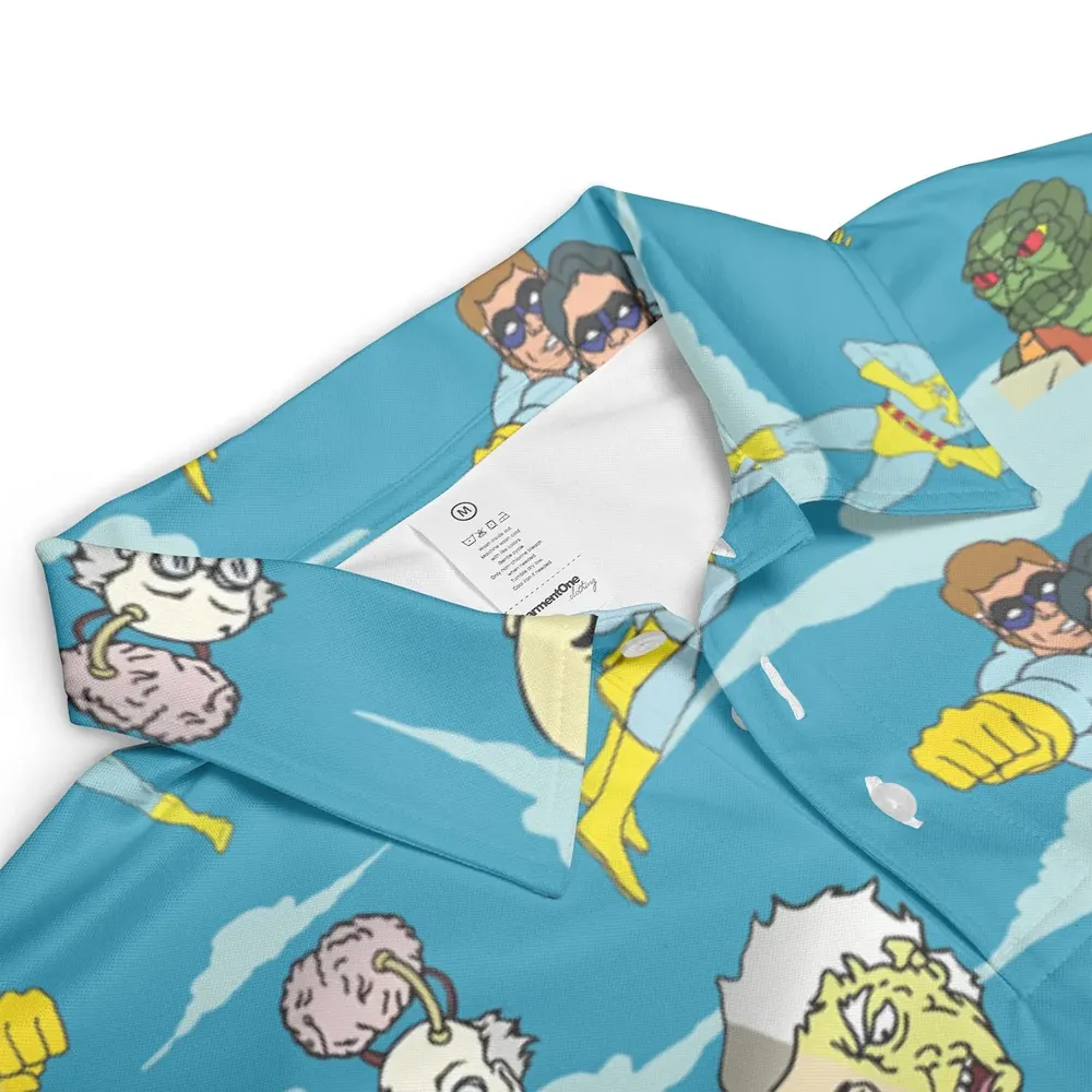 The Ambiguously Gay Duo Characters Patterns AOP Men/Women Polo Shirt - 3
