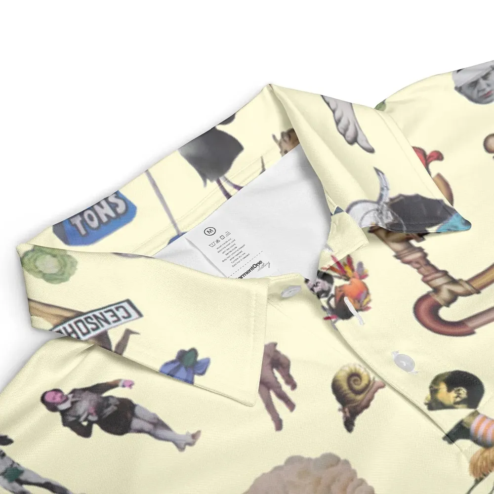 Monty Python's Flying Circus AOP Men/Women Polo Shirt - 3