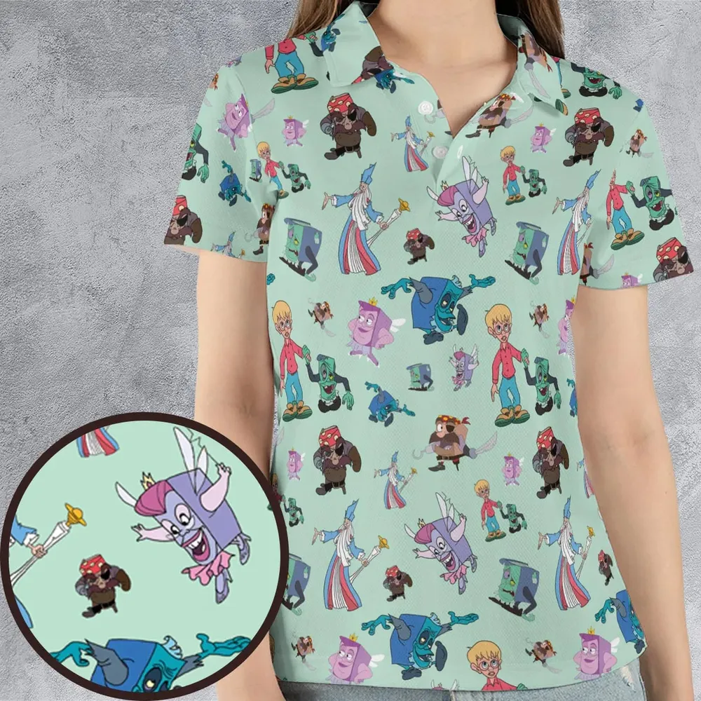 The pagemaster Cast AOP Men/Women Polo Shirt - 4