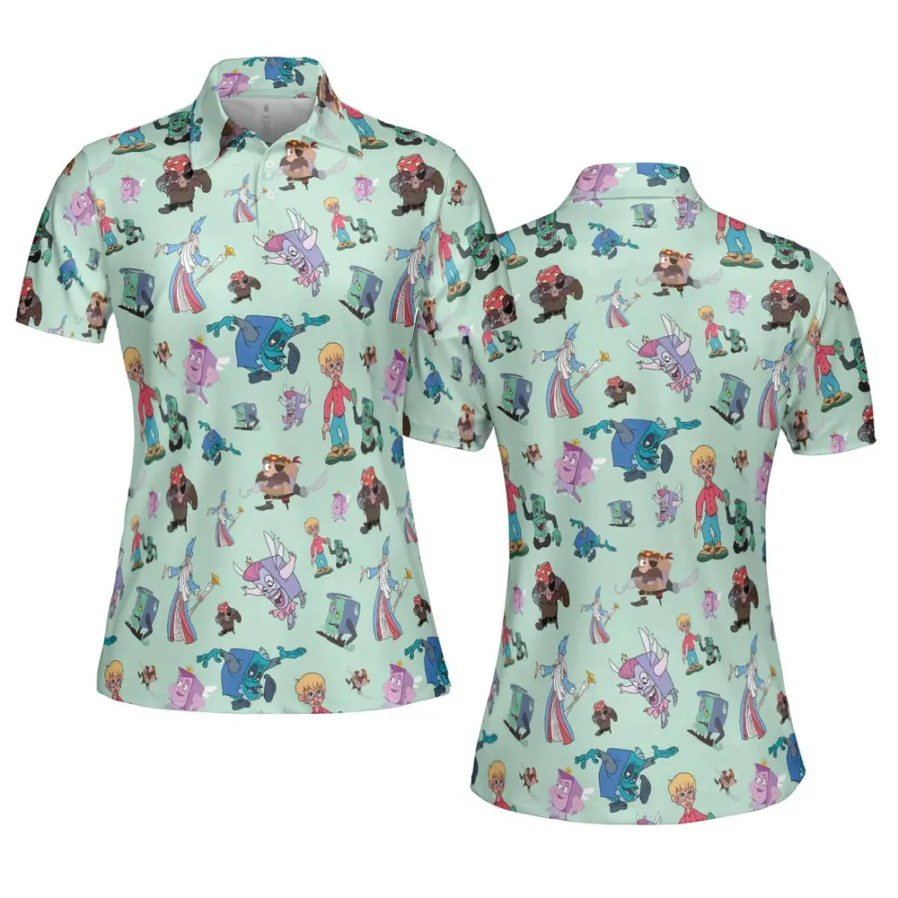 The pagemaster Cast AOP Men/Women Polo Shirt - 5