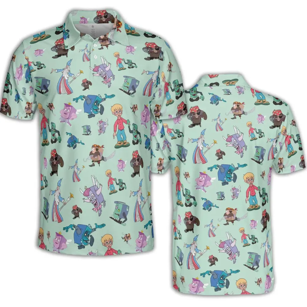The pagemaster Cast AOP Men/Women Polo Shirt - 2