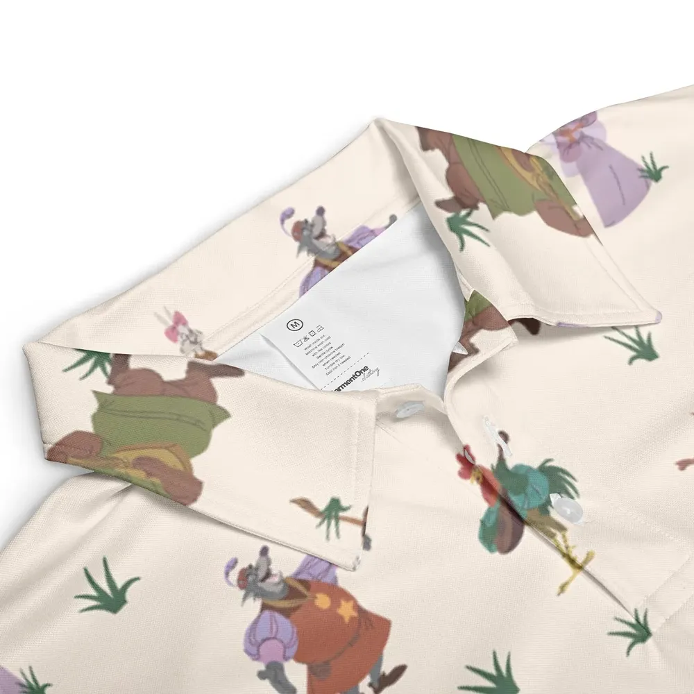 Oo-de-lally Robin Hood Characters AOP Men/Women Polo Shirt - 3