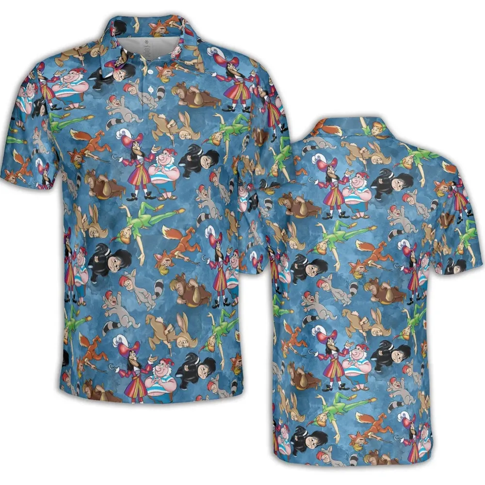 Lost Boys Peter Pan AOP Men/Women Polo Shirt - 2