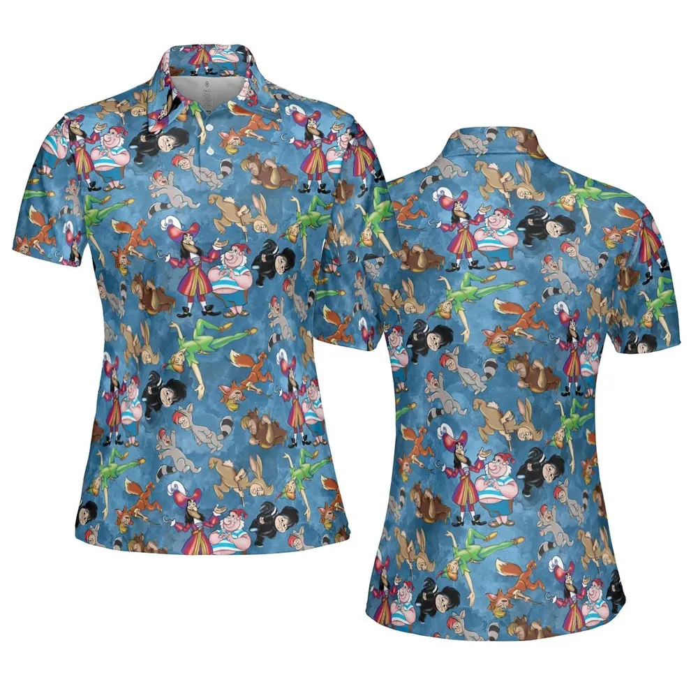 Lost Boys Peter Pan AOP Men/Women Polo Shirt - 5