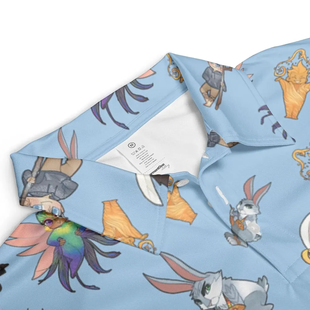 Rise of the Guardians Characters AOP Men/Women Polo Shirt - 3