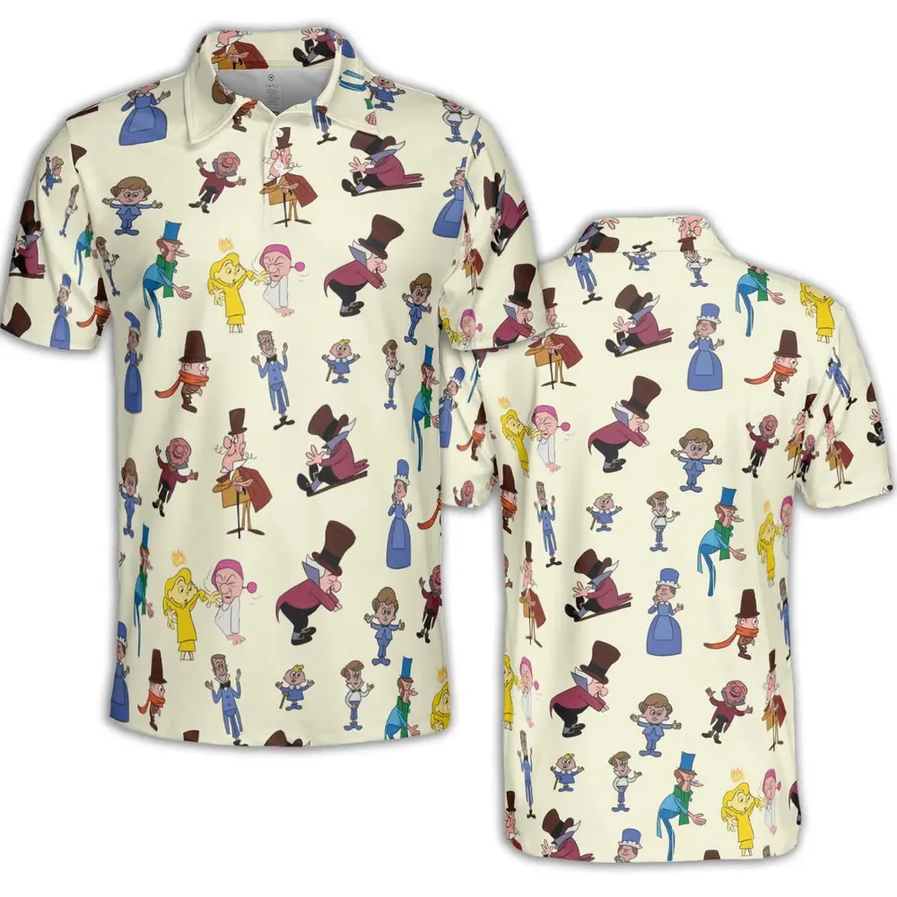 Mister Magoo's Christmas AOP Men/Women Polo Shirt - 2