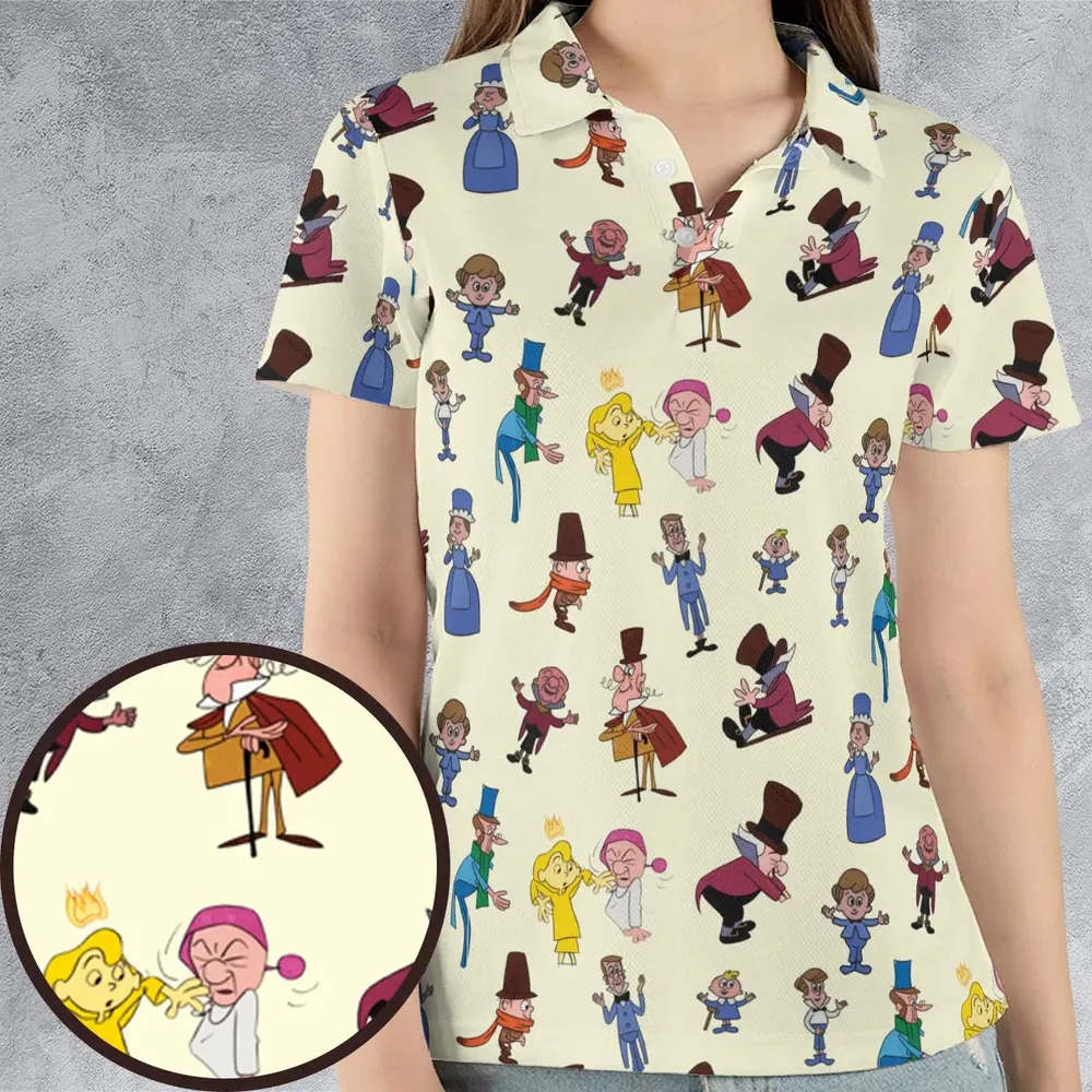 Mister Magoo's Christmas AOP Men/Women Polo Shirt - 4
