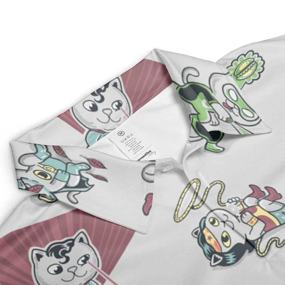 Supurrrr Friends Super Friends AOP Men/Women Polo Shirt - 3