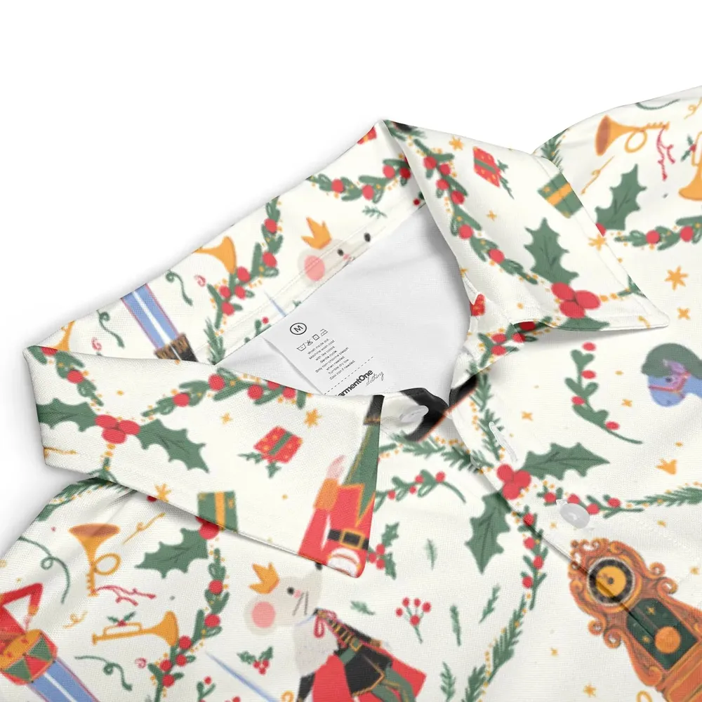 In My Nutcracker Era The Nutcracker AOP Men/Women Polo Shirt - 3