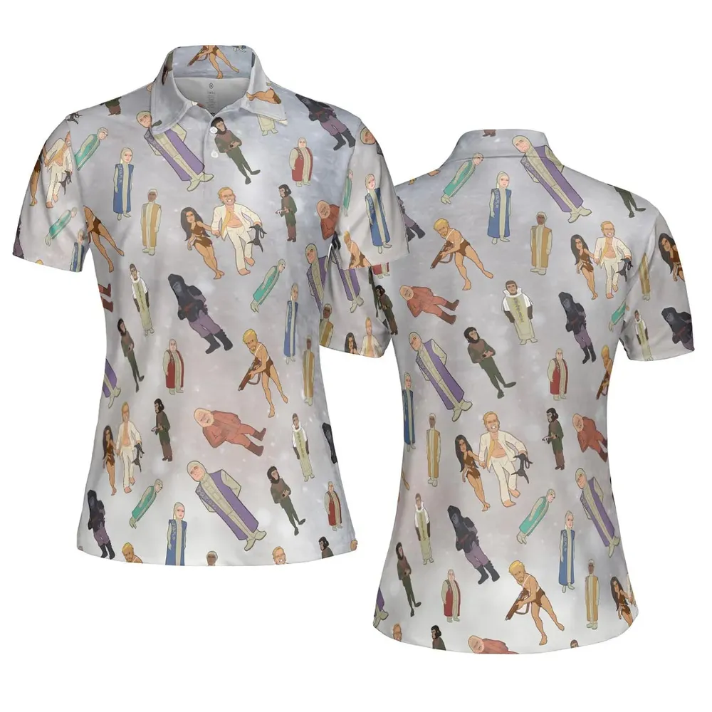 Planet of Apes Characters AOP Men/Women Polo Shirt - 5