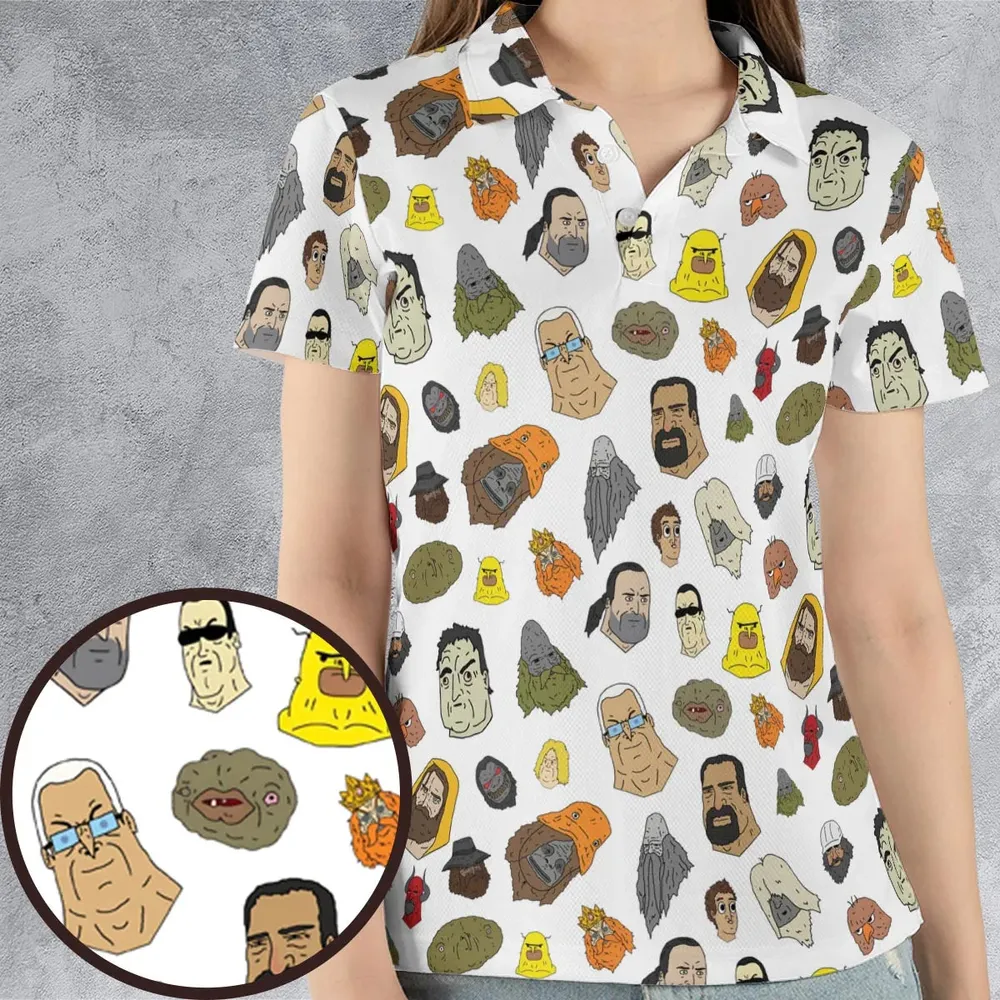 Dudeism The Big Lebowski AOP Men/Women Polo Shirt - 4