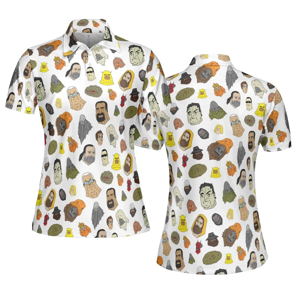 Dudeism The Big Lebowski AOP Men/Women Polo Shirt - 5