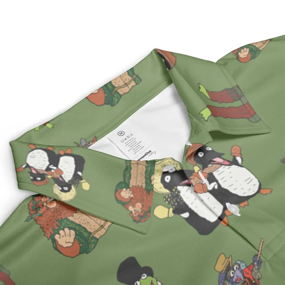The Muppet Christmas Carol Characters AOP Men/Women Polo Shirt - 3