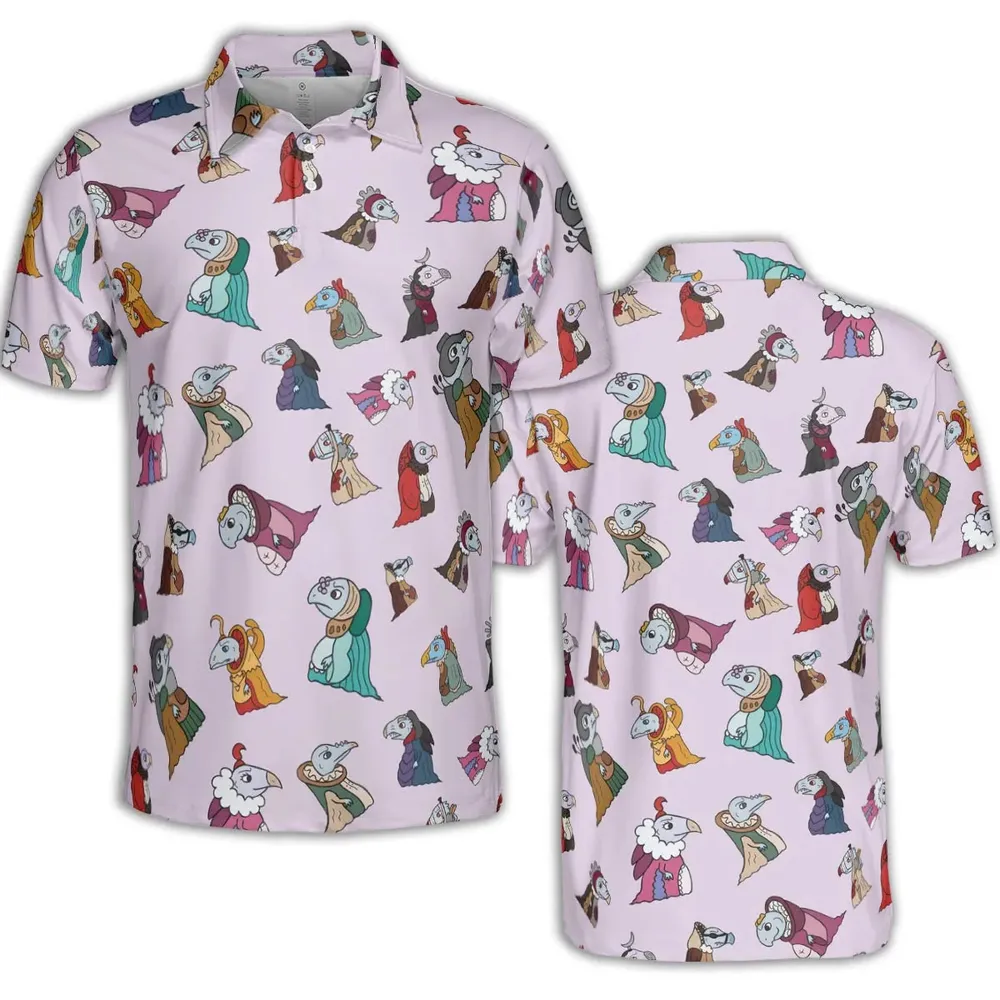 Cute Skeksis The Dark Crystal AOP Men/Women Polo Shirt - 2