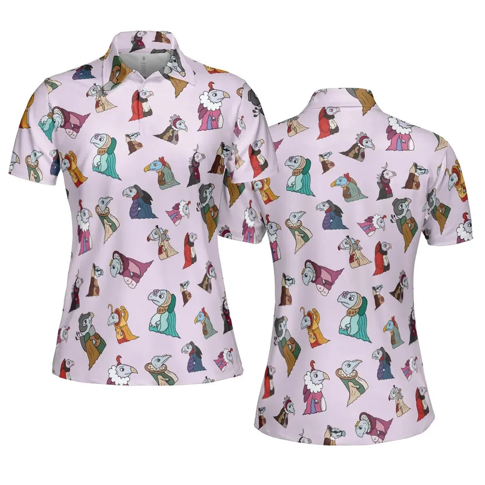 Cute Skeksis The Dark Crystal AOP Men/Women Polo Shirt - 5
