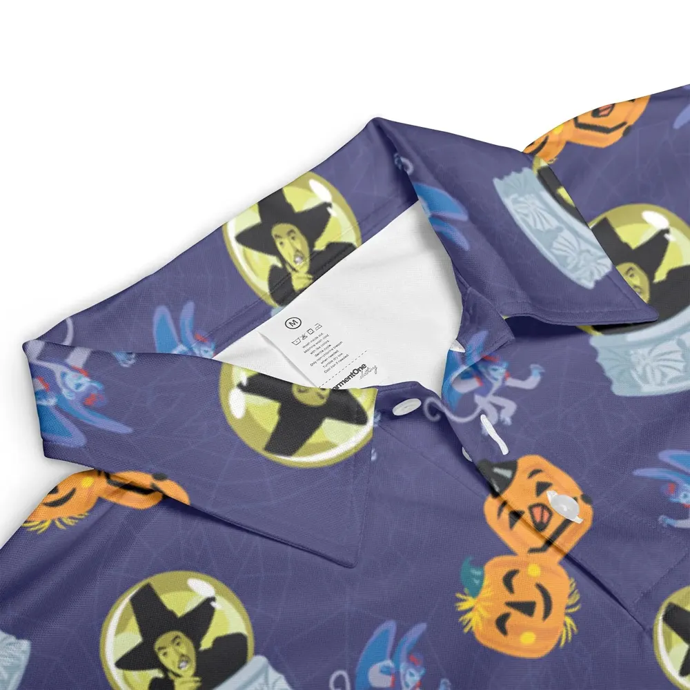 Wicked Witch Flying Monkey AOP Men/Women Polo Shirt - 3