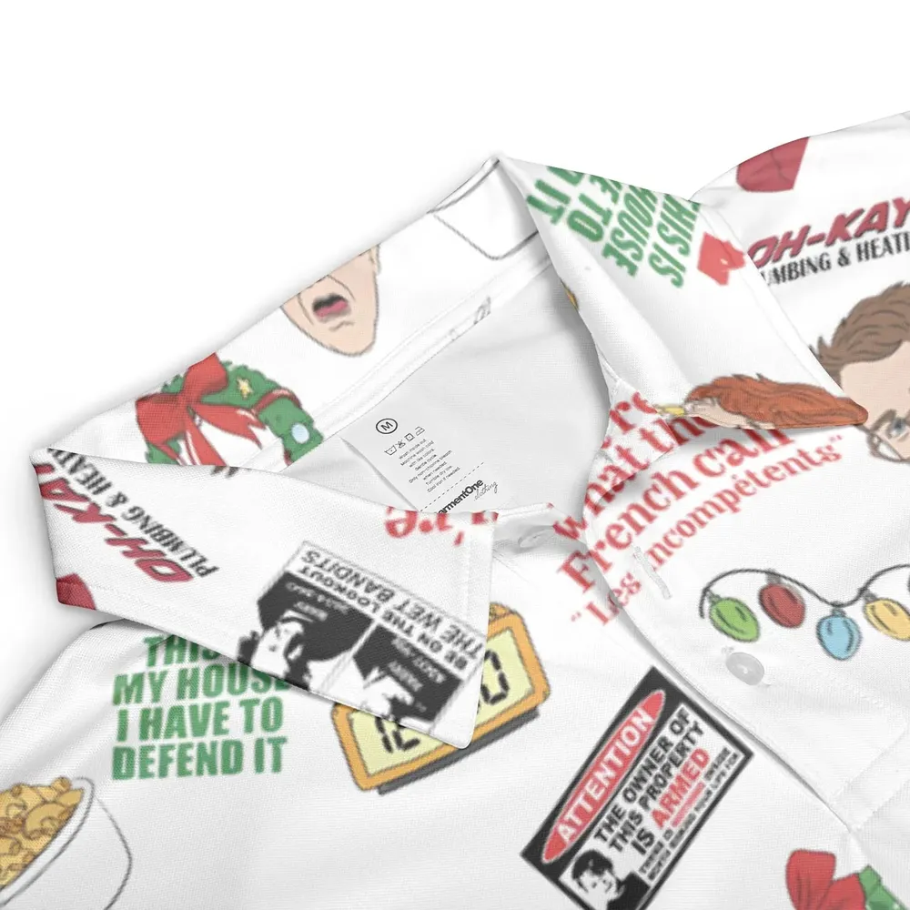 Holiday Pranks Home Alone AOP Men/Women Polo Shirt - 3