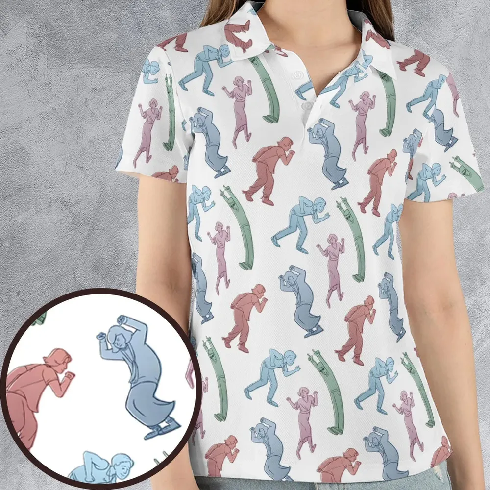 The Breakfast Club Dance AOP Men/Women Polo Shirt - 4