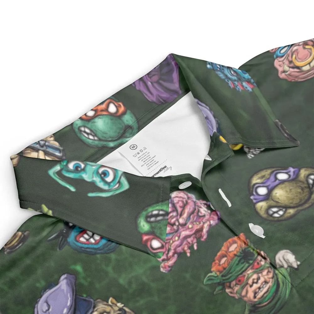 Good To Be Bad Guys Teenage Mutant Ninja Turtles AOP Men/Women Polo Shirt - 3