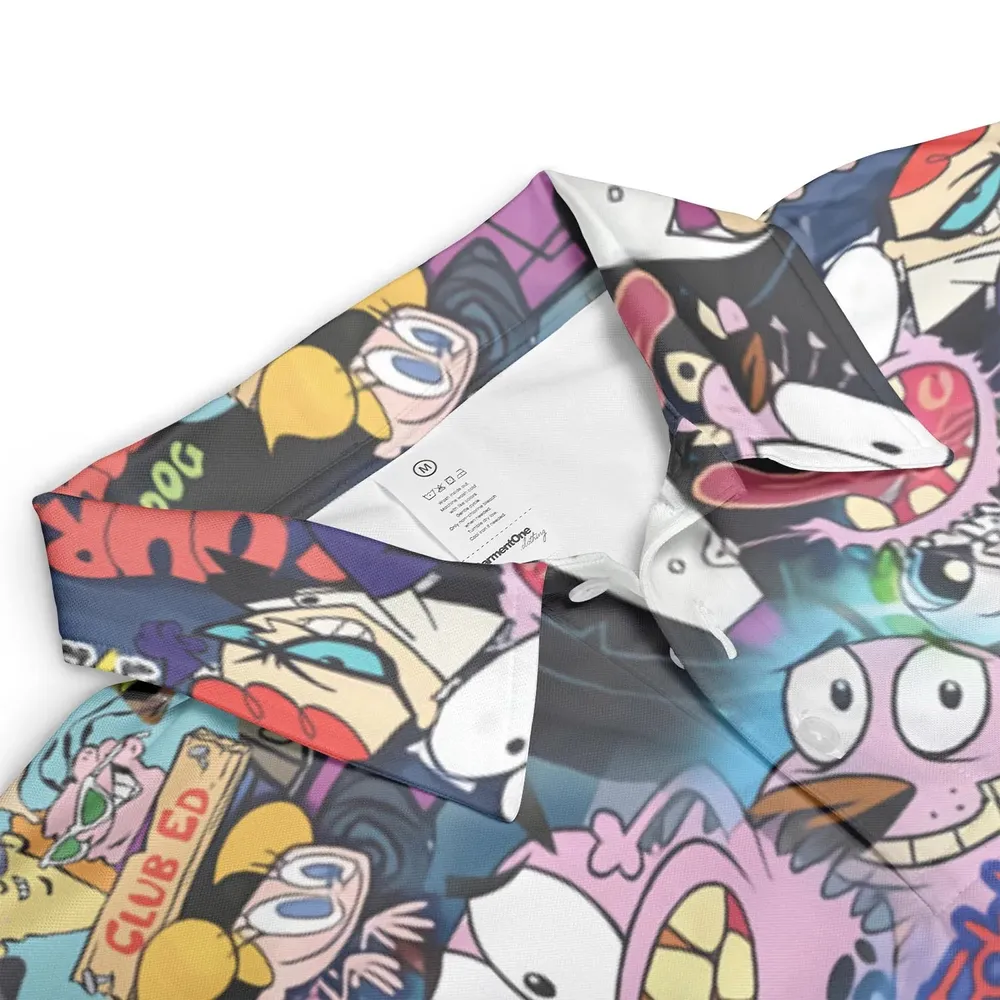 Cartoon Craze AOP Men/Women Polo Shirt - 3