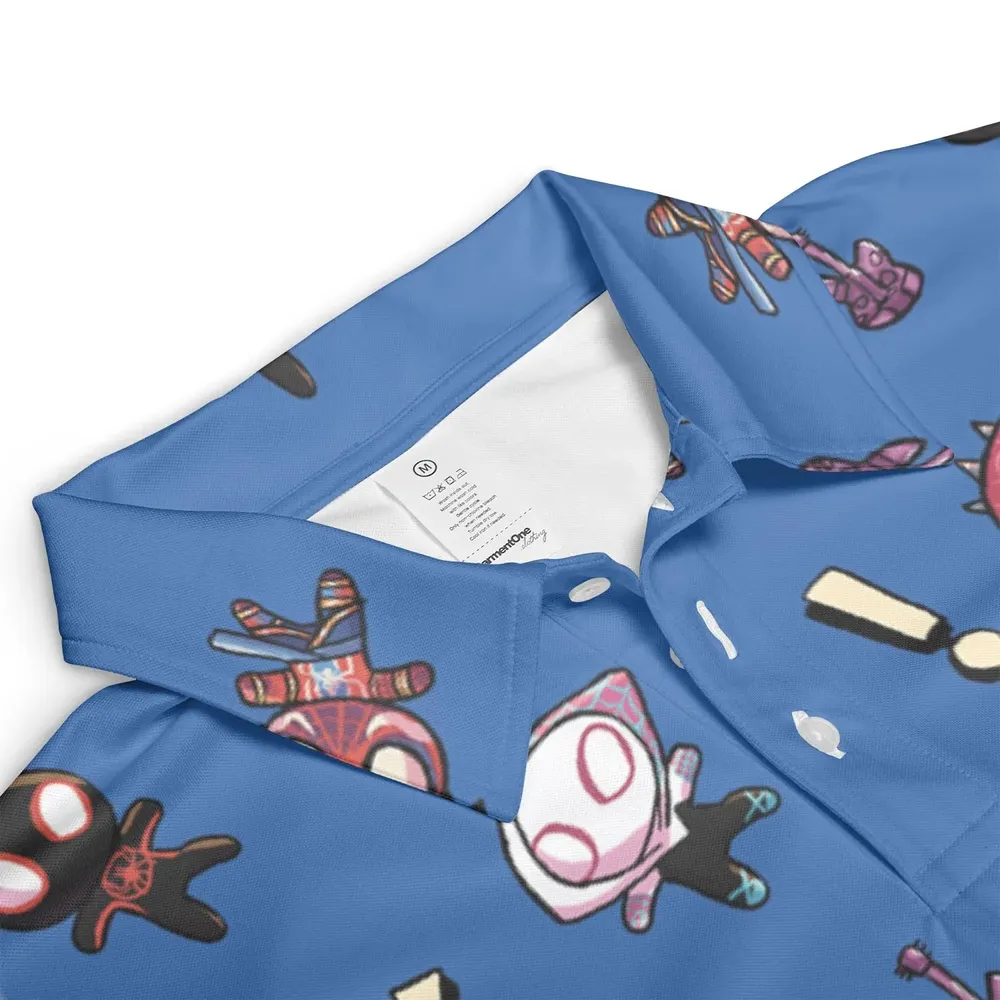 Spidey Sense Spider Man AOP Men/Women Polo Shirt - 3