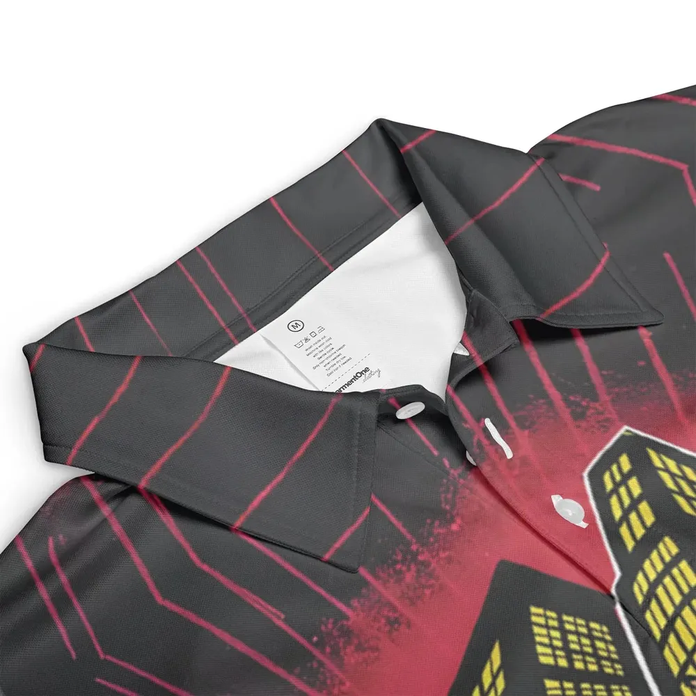 Party Time The Mask AOP Men/Women Polo Shirt - 3