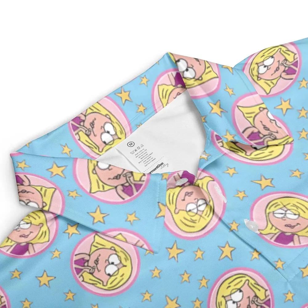 Lizzie Mcguire Badges AOP Men/Women Polo Shirt - 3