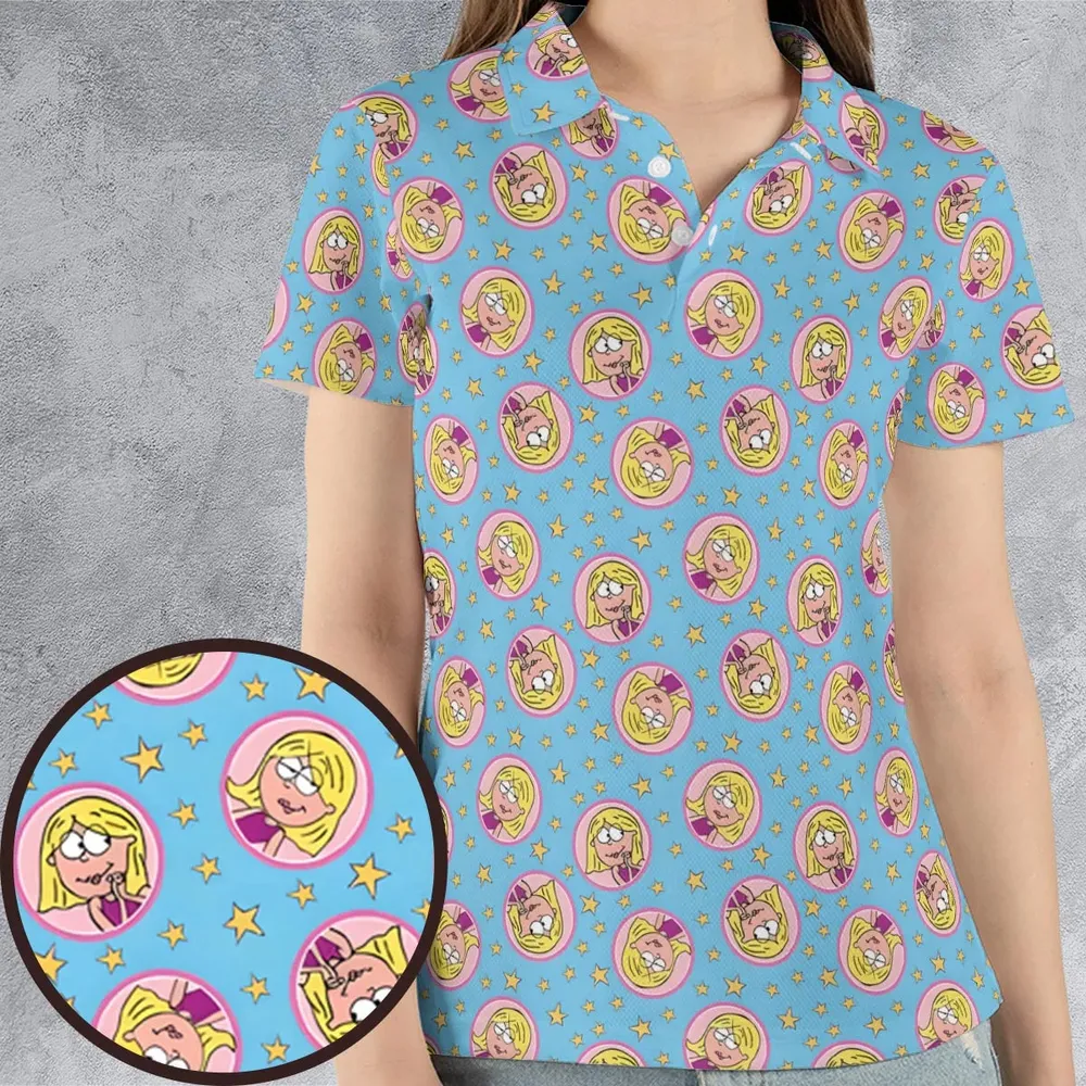 Lizzie Mcguire Badges AOP Men/Women Polo Shirt - 4