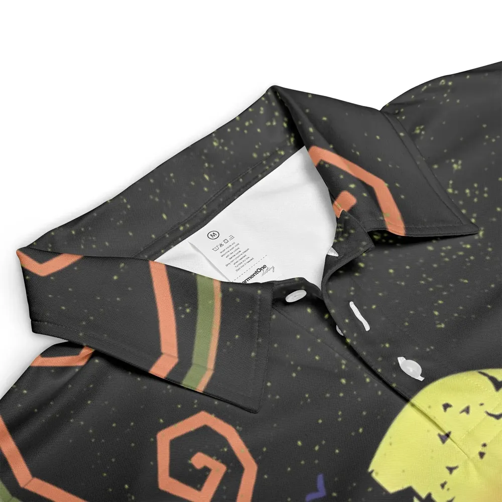Boogie Knight AOP Men/Women Polo Shirt - 3