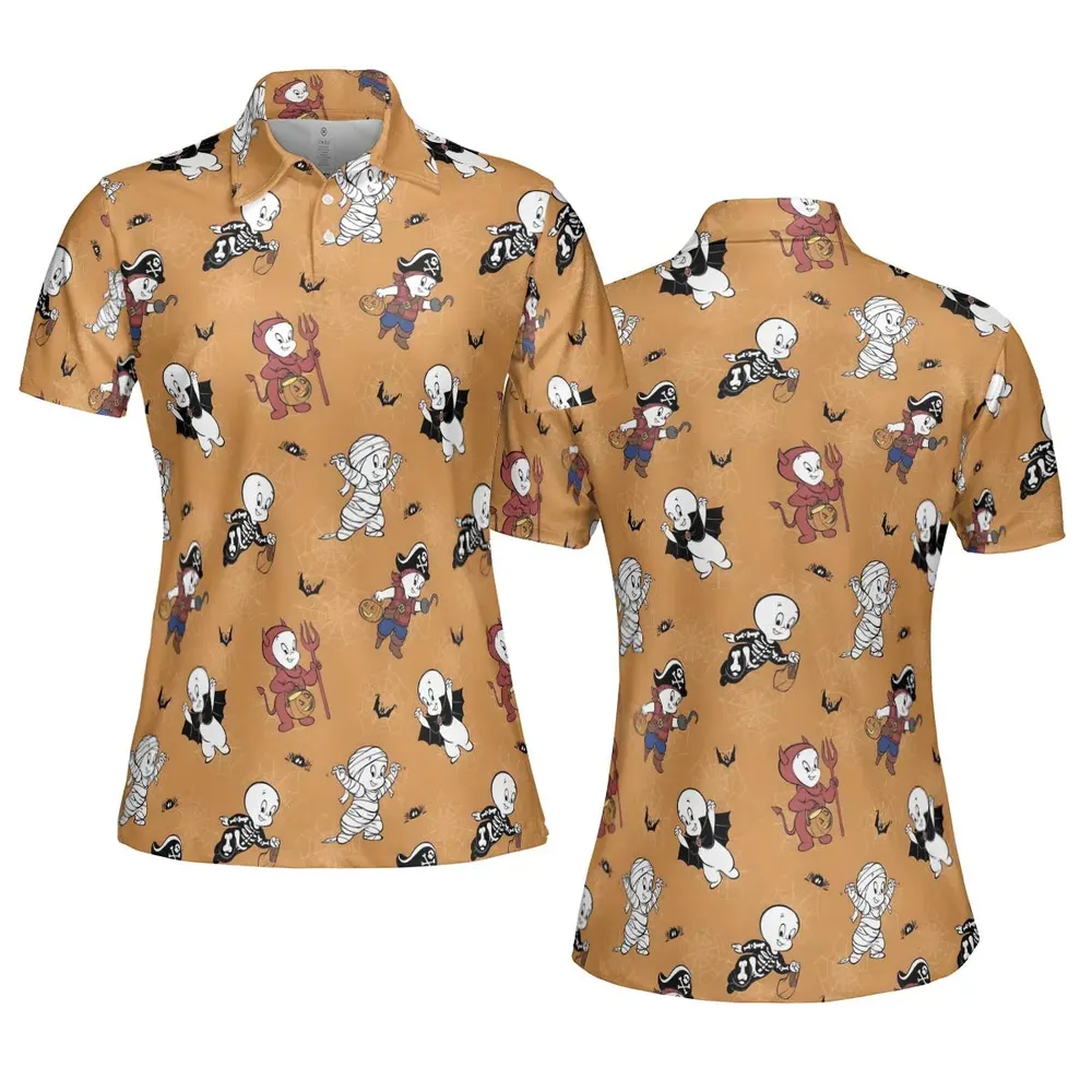 Casper Costume Fun AOP Men/Women Polo Shirt - 5