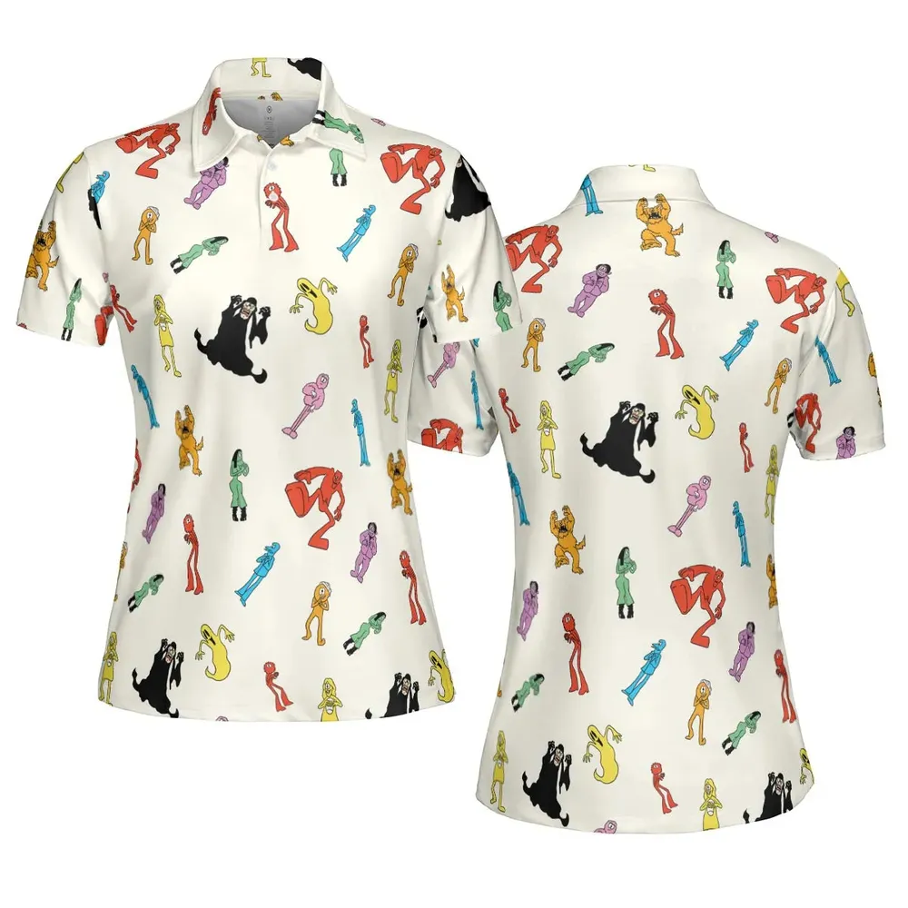 Witch'S Night Out AOP Men/Women Polo Shirt - 5