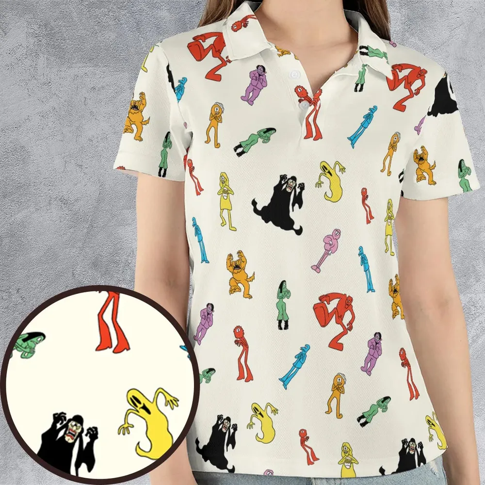 Witch'S Night Out AOP Men/Women Polo Shirt - 4