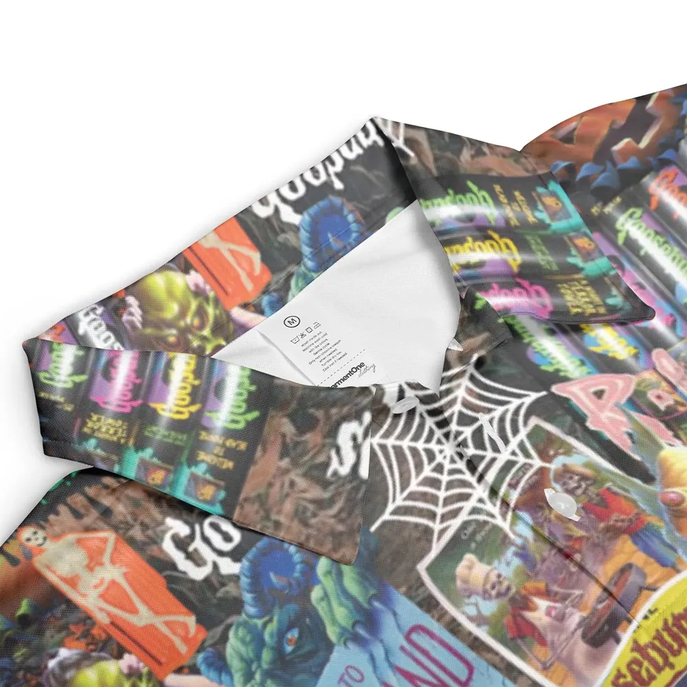 Goosebumps Pattern AOP Men/Women Polo Shirt - 3