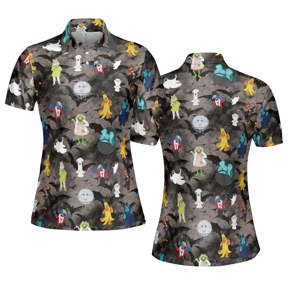 Muppet Haunted AOP Men/Women Polo Shirt - 5
