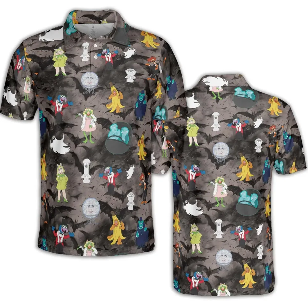 Muppet Haunted AOP Men/Women Polo Shirt - 2