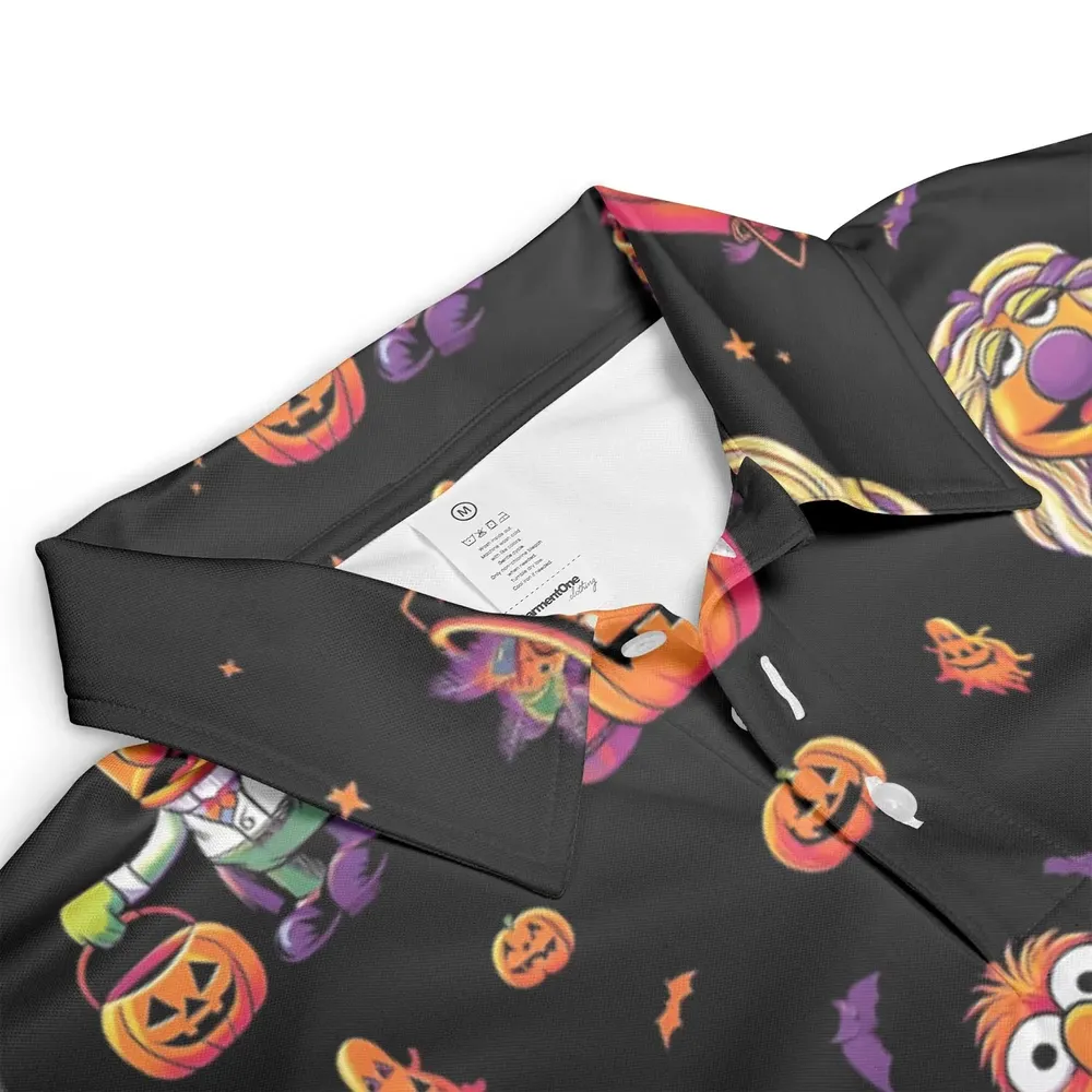 Halloween Muppets AOP Men/Women Polo Shirt - 3