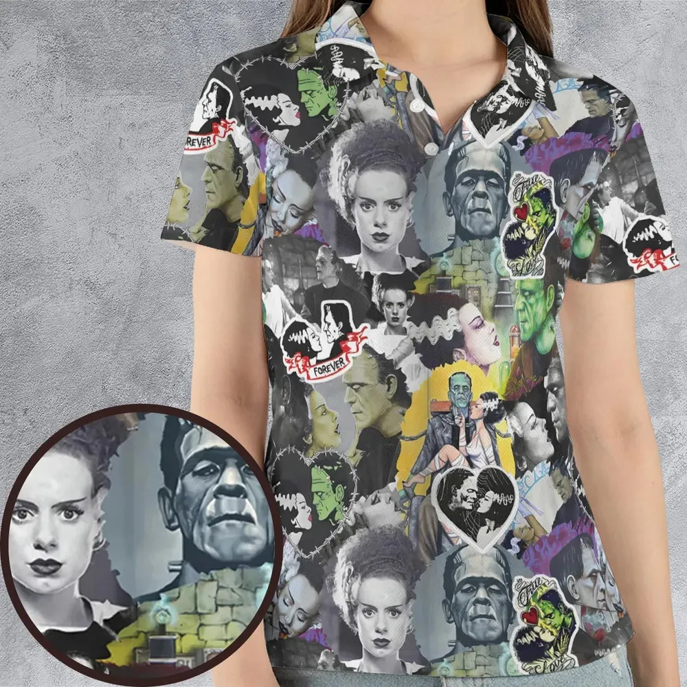 Forever Frankenstein AOP Men/Women Polo Shirt - 4