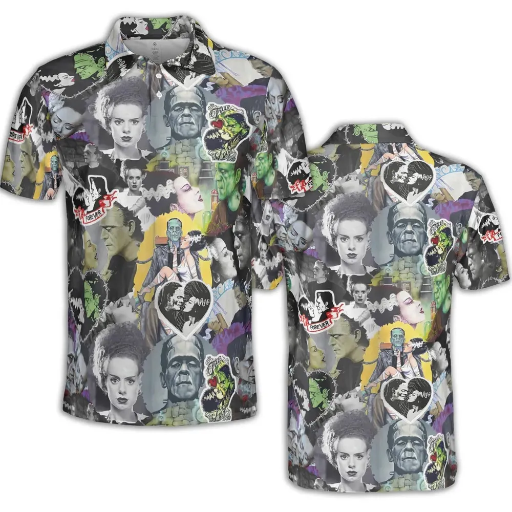 Forever Frankenstein AOP Men/Women Polo Shirt - 2