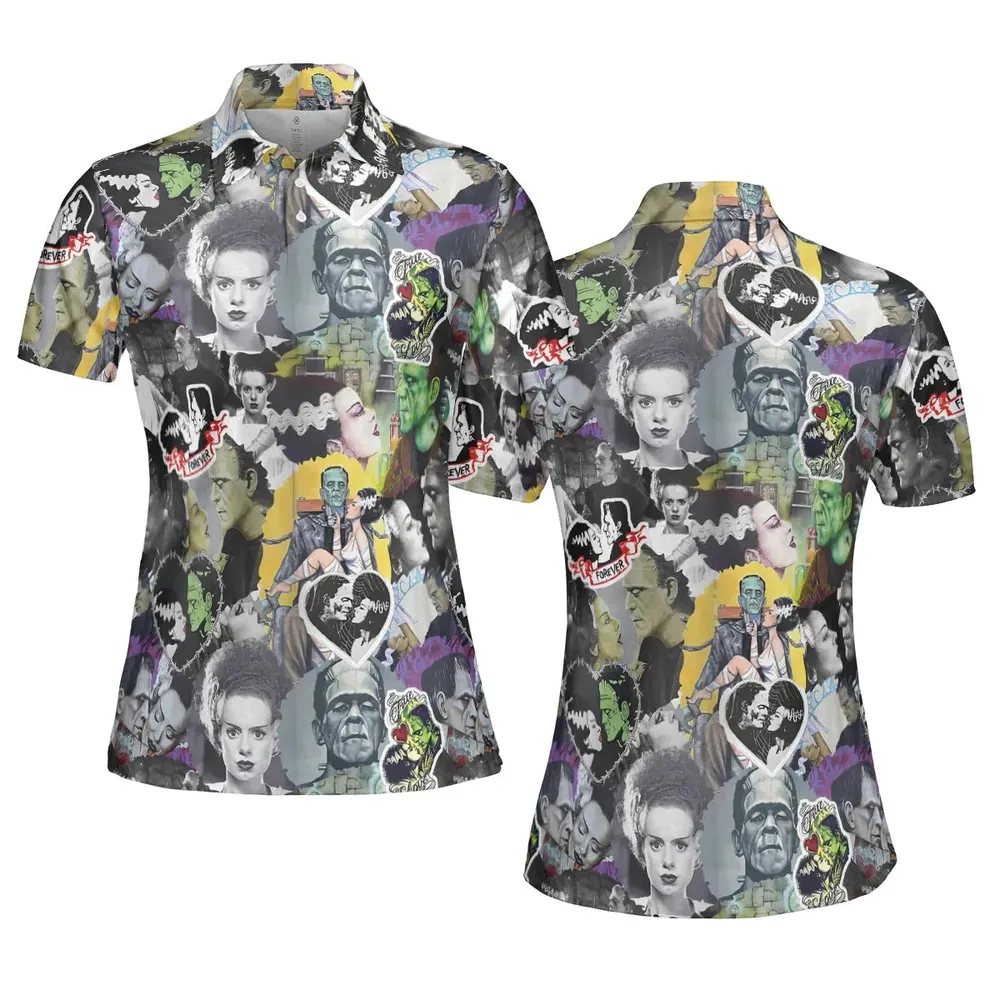 Forever Frankenstein AOP Men/Women Polo Shirt - 5