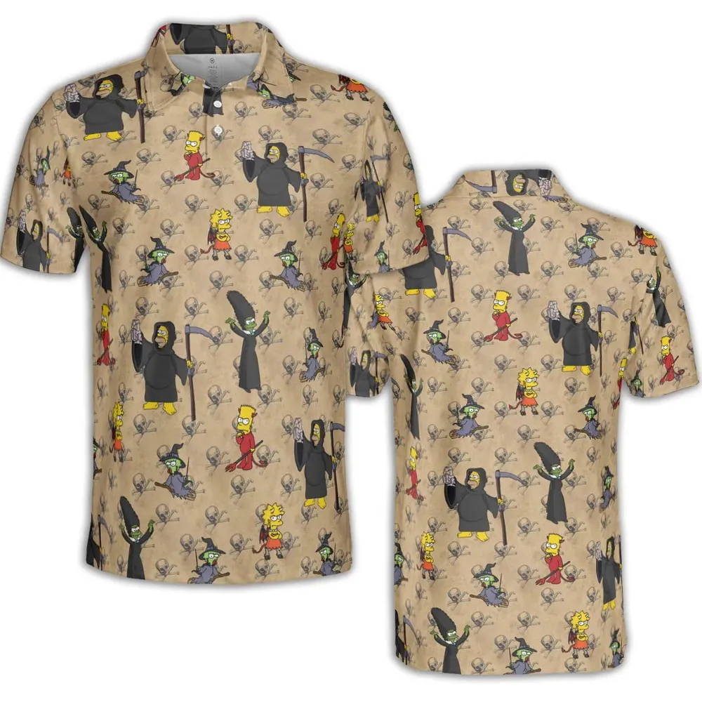 Daily Dose Of Simpsons AOP Men/Women Polo Shirt - 2