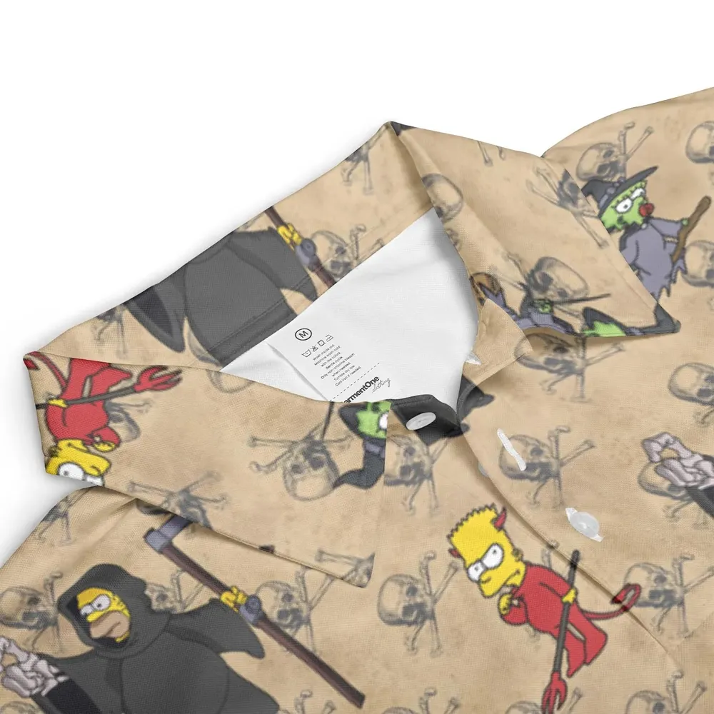 Daily Dose Of Simpsons AOP Men/Women Polo Shirt - 3