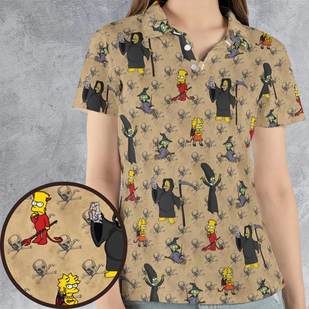 Daily Dose Of Simpsons AOP Men/Women Polo Shirt - 4